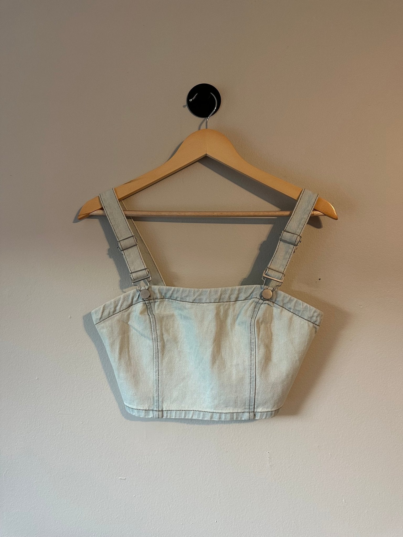 Denim Crop Top - ONNA by gsochic