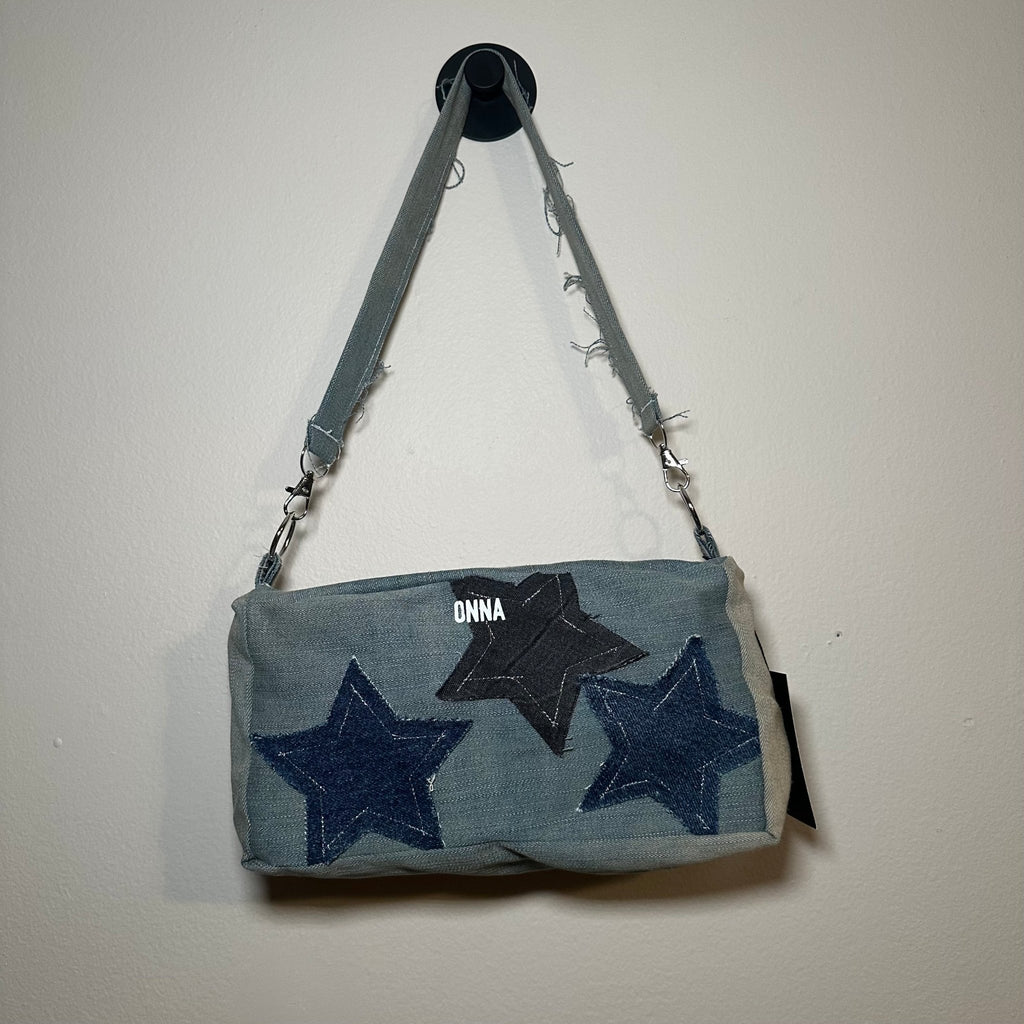 Denim Shoulder Bag - ONNA by gsochic