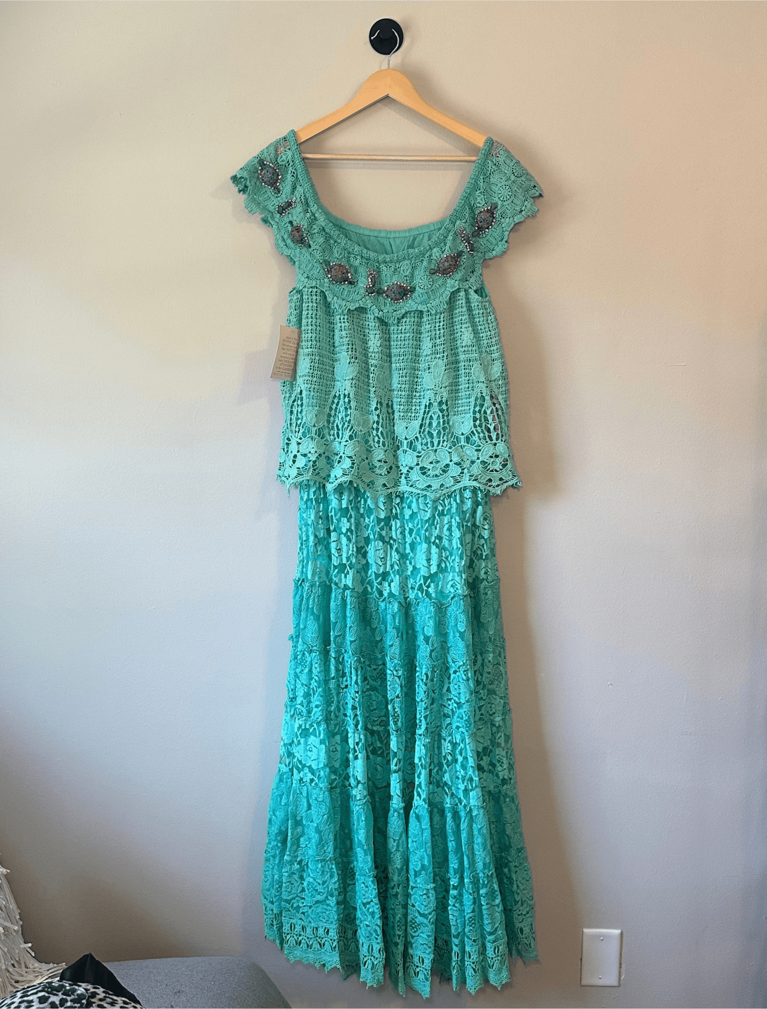 High Low Boat Neck Dress