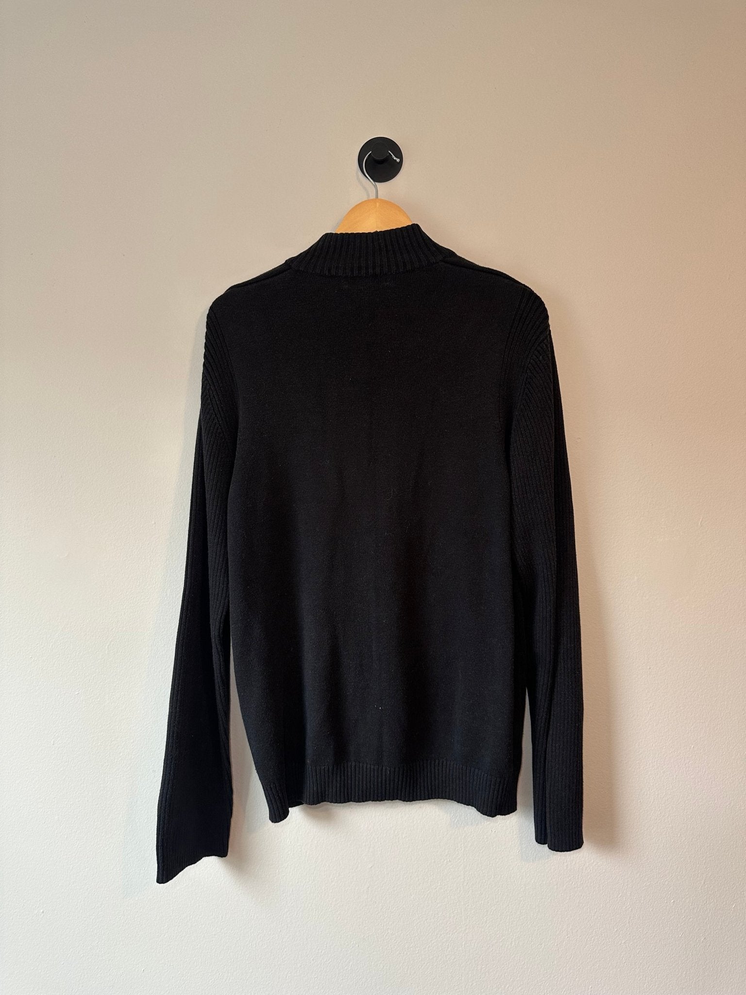 Kenneth Cole Zip Up Sweater - ONNA by gsochic