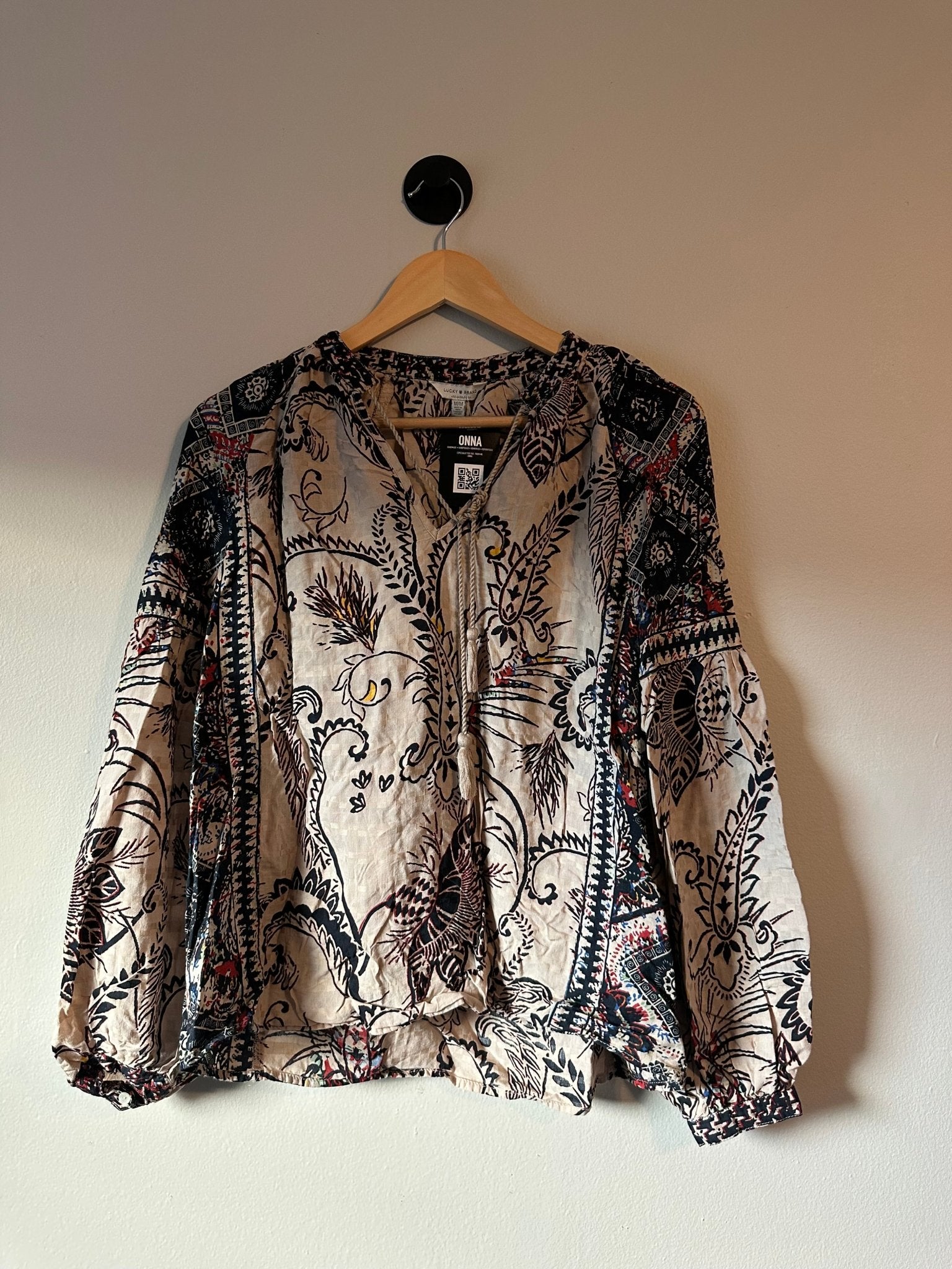 Lucky Brand Blouse - ONNA by gsochic