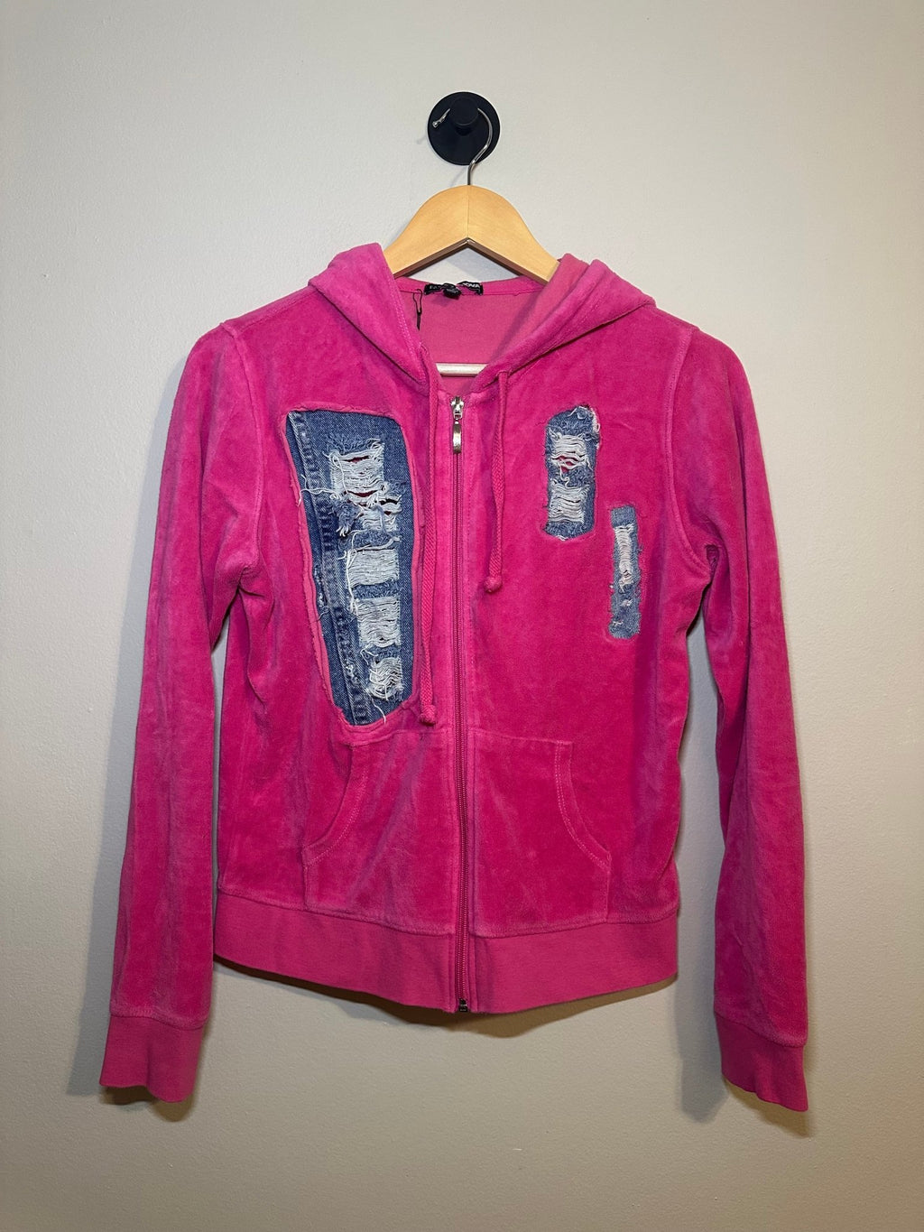 ONNA Reworked Velour Zip Up - ONNA by gsochic