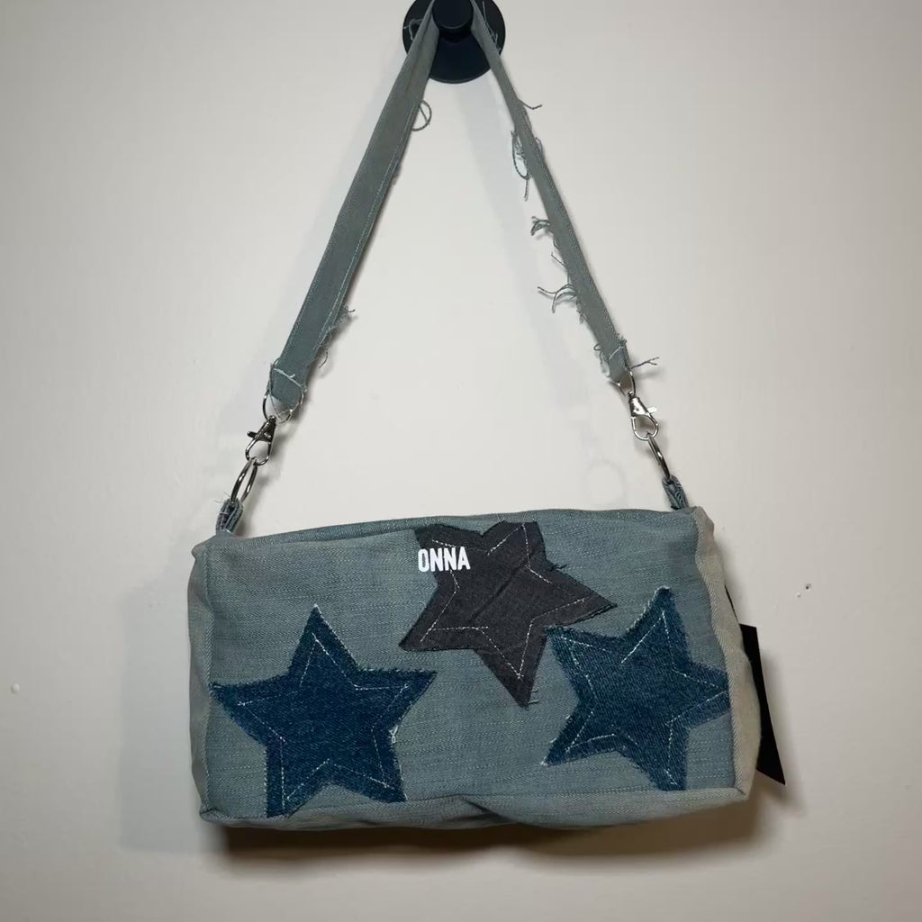 Denim Shoulder Bag