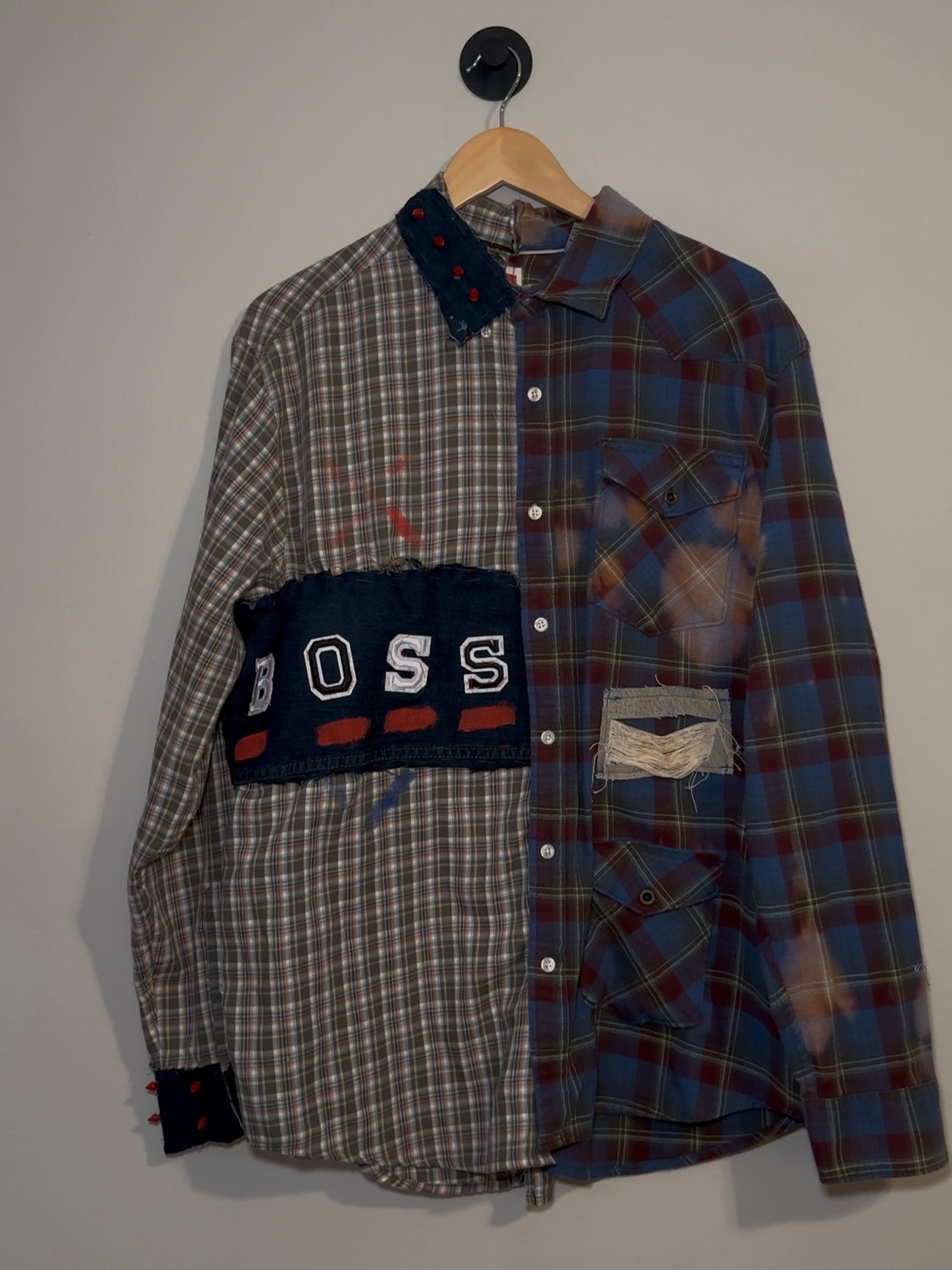 Reworked Two - Toned Flannel - ONNA by gsochic