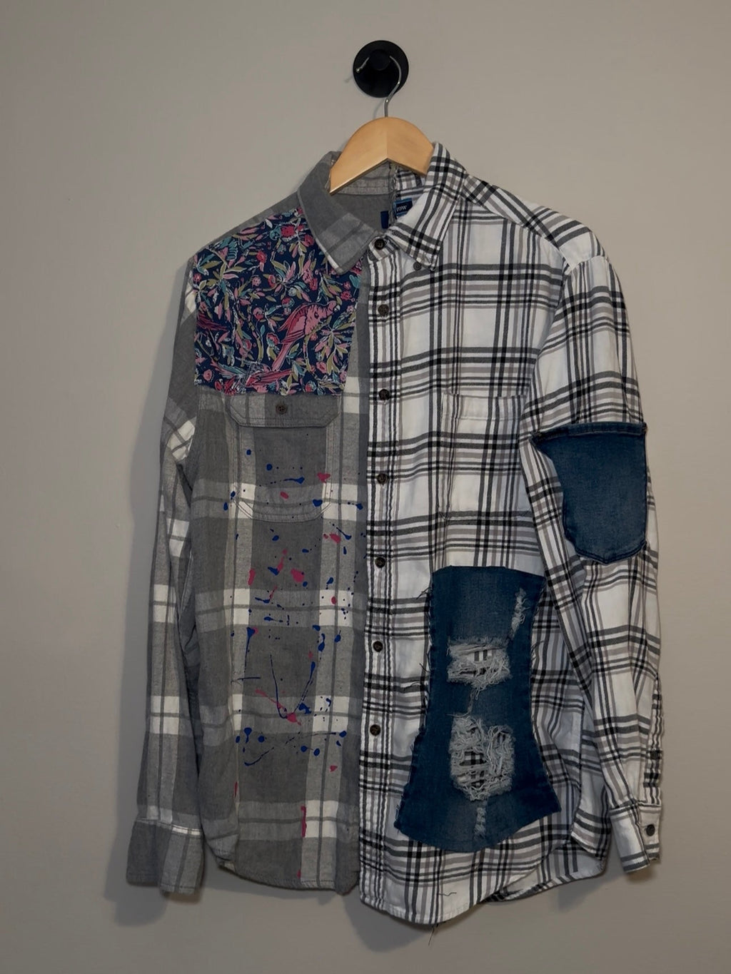 Reworked Two - Toned Flannel - ONNA by gsochic