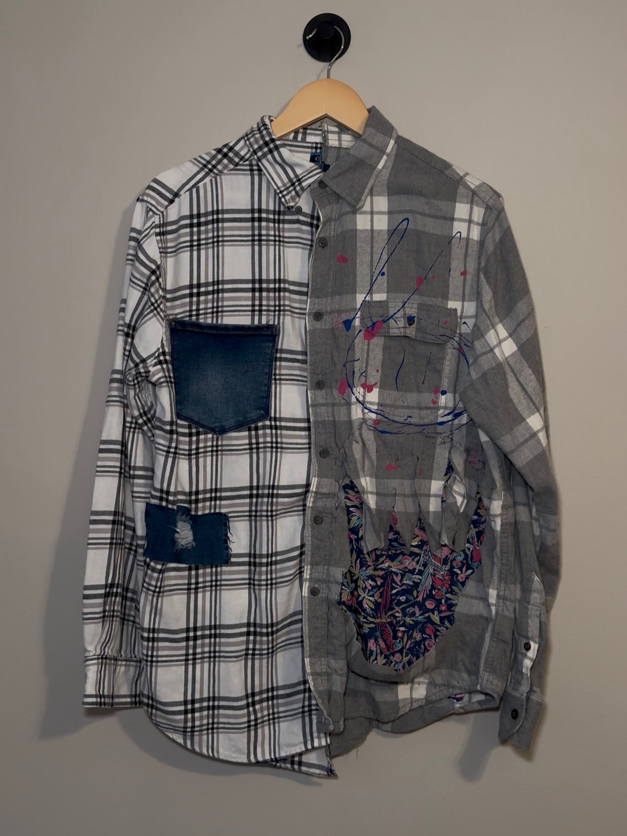 Reworked Two - Toned Flannel - ONNA by gsochic