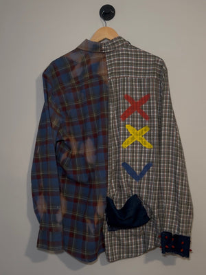 Reworked Two - Toned Flannel - ONNA by gsochic