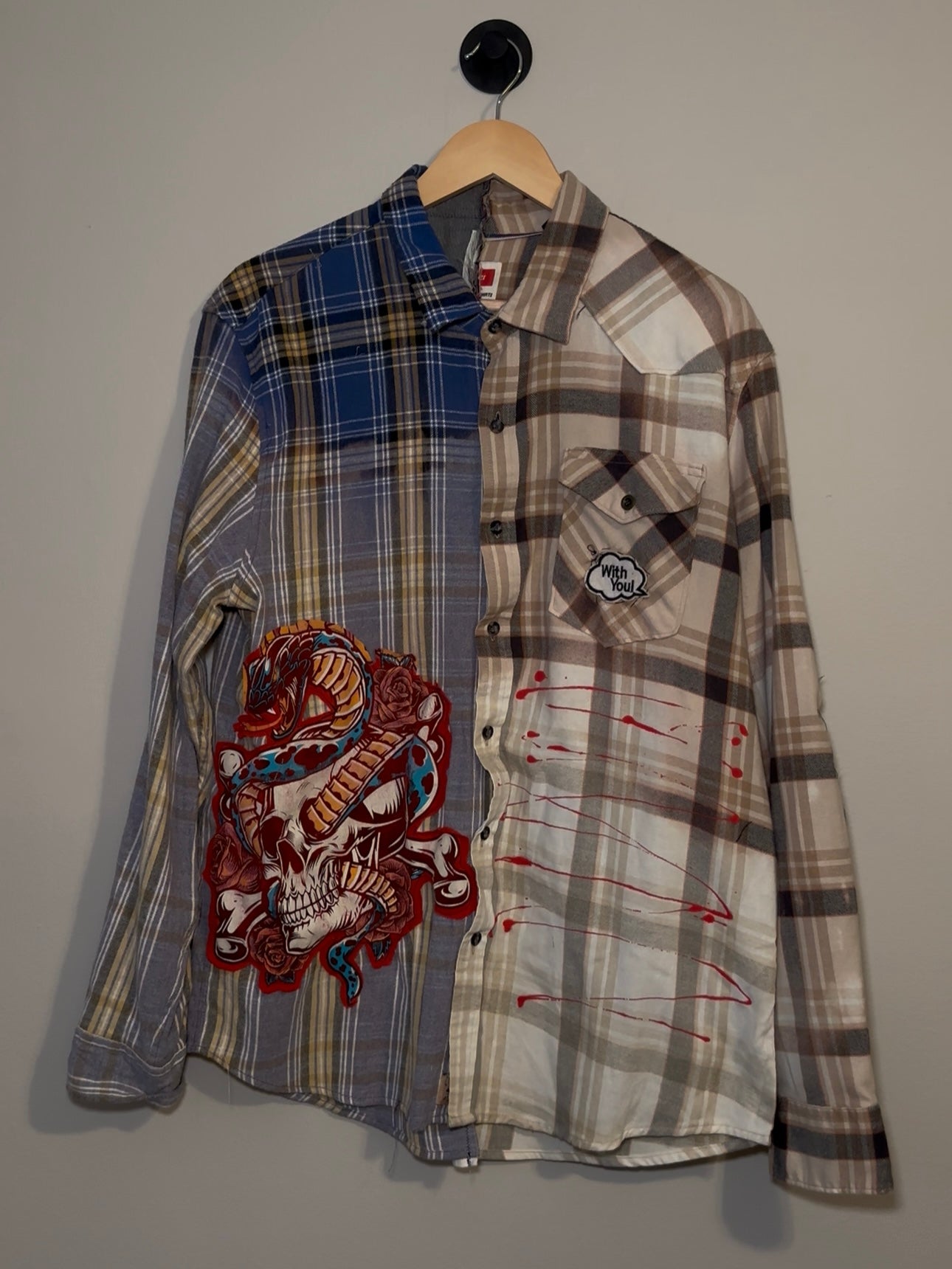 Reworked Two - Toned Flannel - ONNA by gsochic