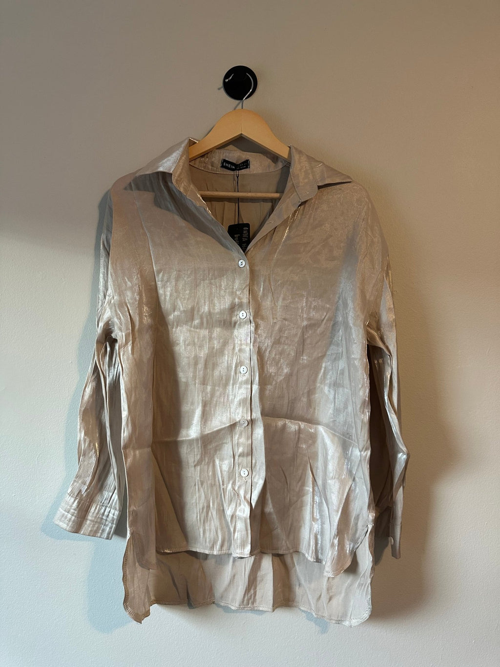 Satin Button Down - ONNA by gsochic