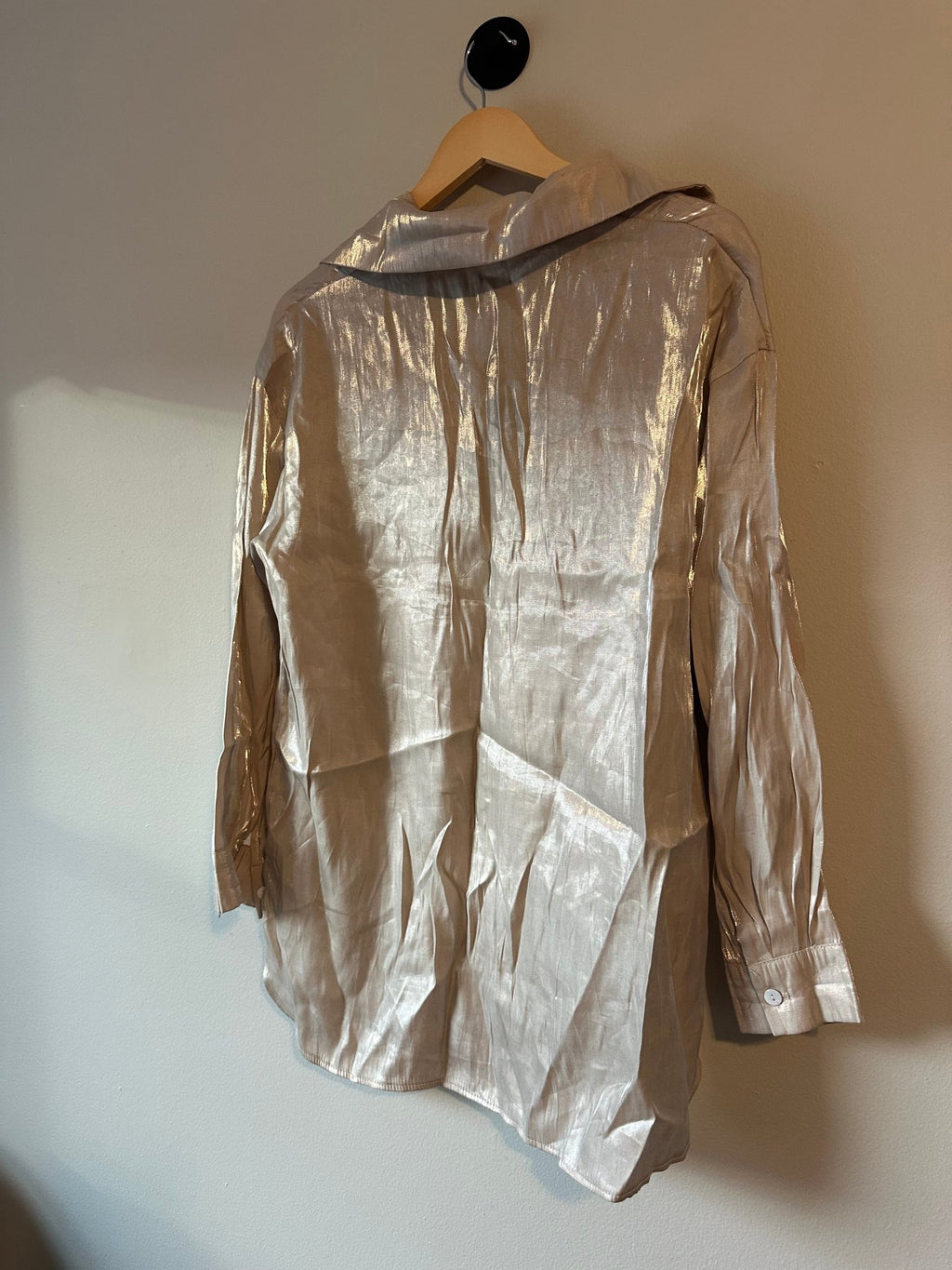 Satin Button Down - ONNA by gsochic