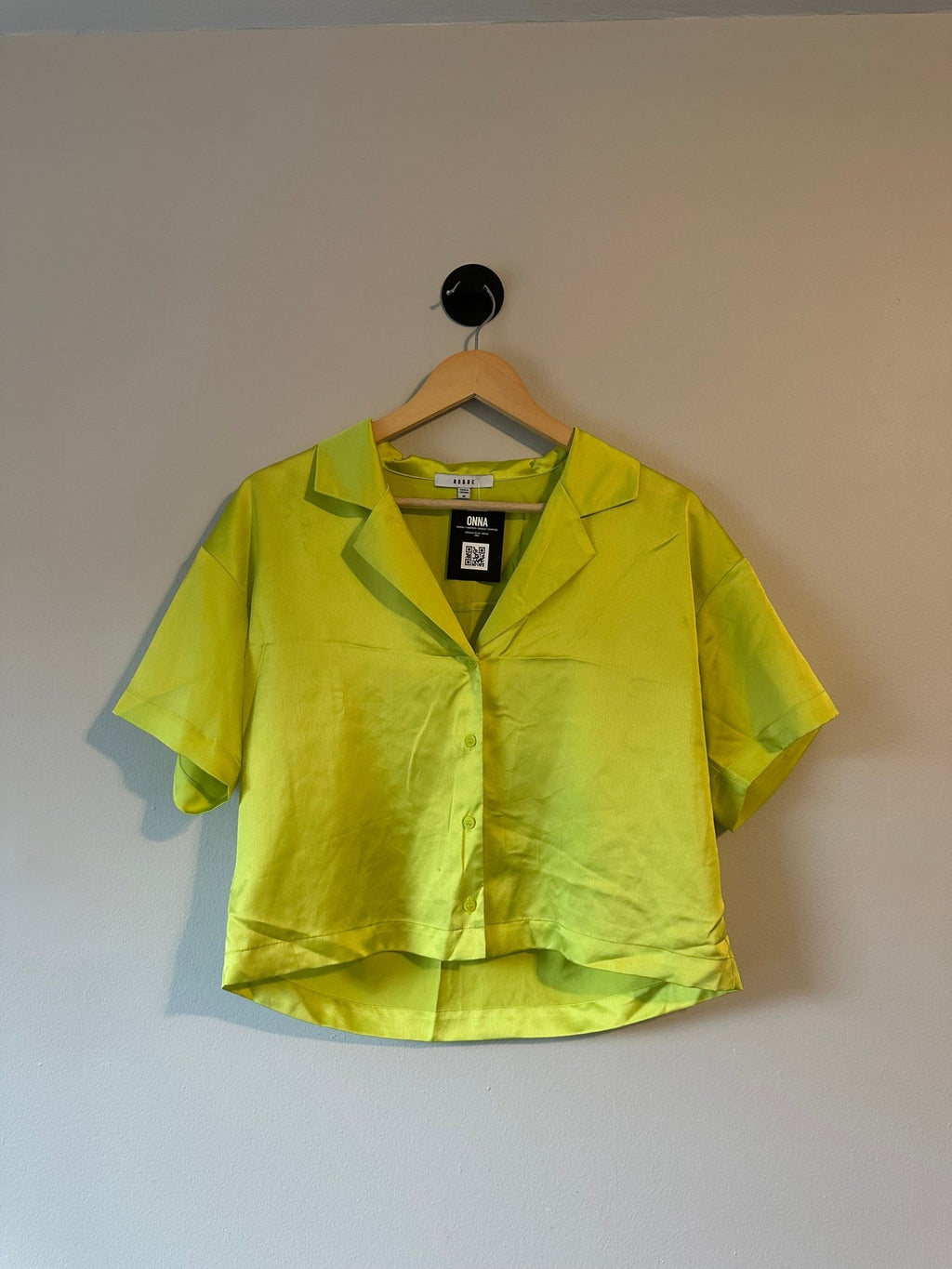 Satin Button Up - ONNA by gsochic