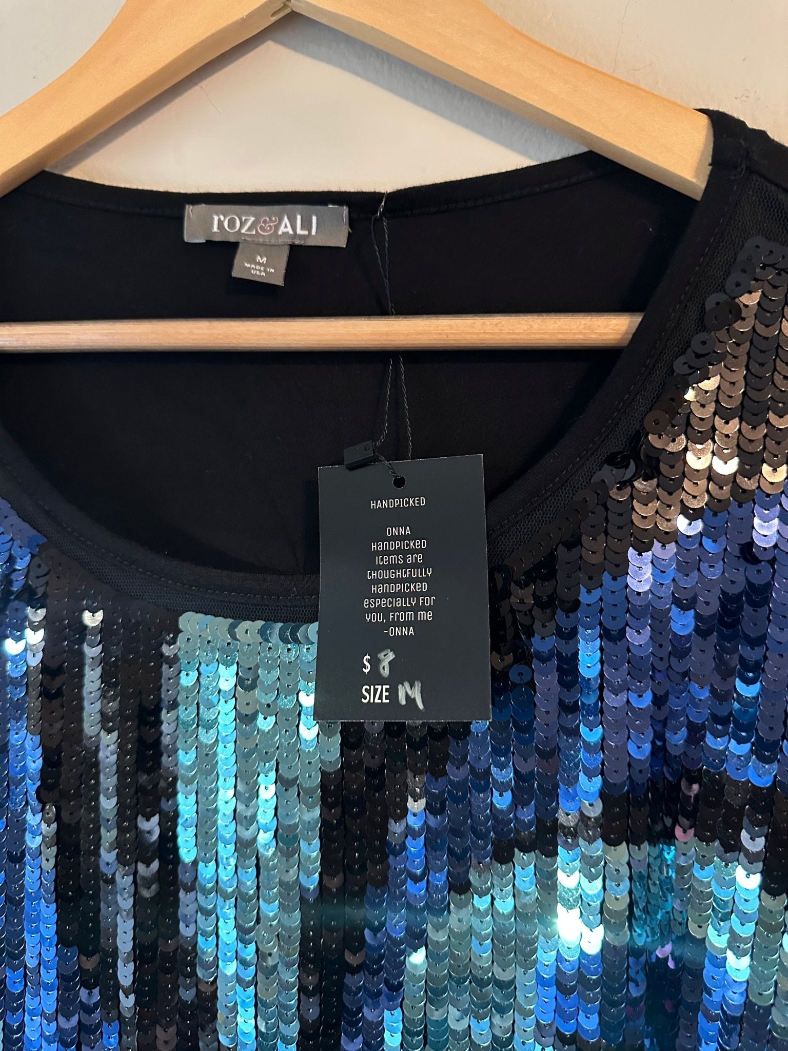 Sequin Top - ONNA by gsochic